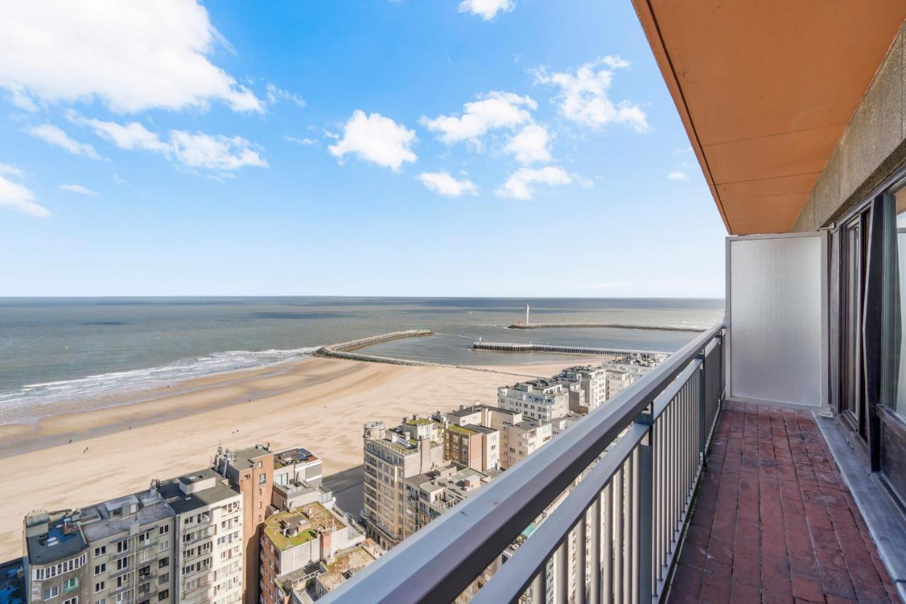 Skyline App 5P Met Prachtige Uitzichten & Terras Leilighet Oostende Eksteriør bilde