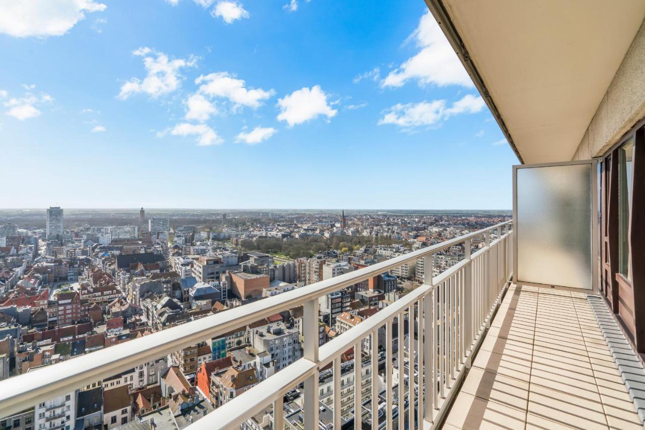 Skyline App 5P Met Prachtige Uitzichten & Terras Leilighet Oostende Eksteriør bilde