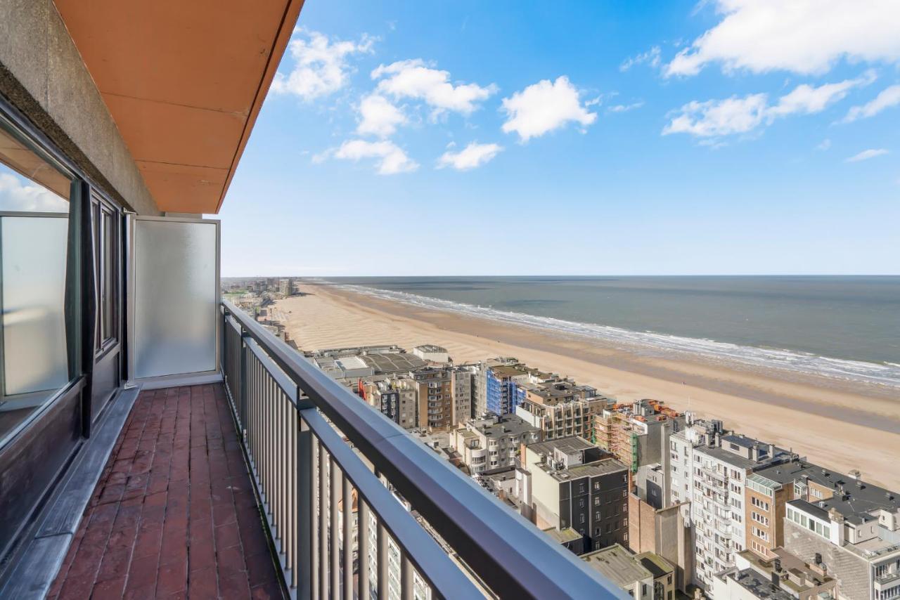 Skyline App 5P Met Prachtige Uitzichten & Terras Leilighet Oostende Eksteriør bilde